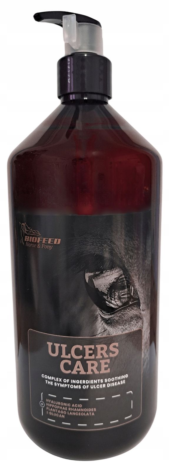  Biofeed horse & ponis aliejus sojų 100% natūralus papildas arkliui 1l