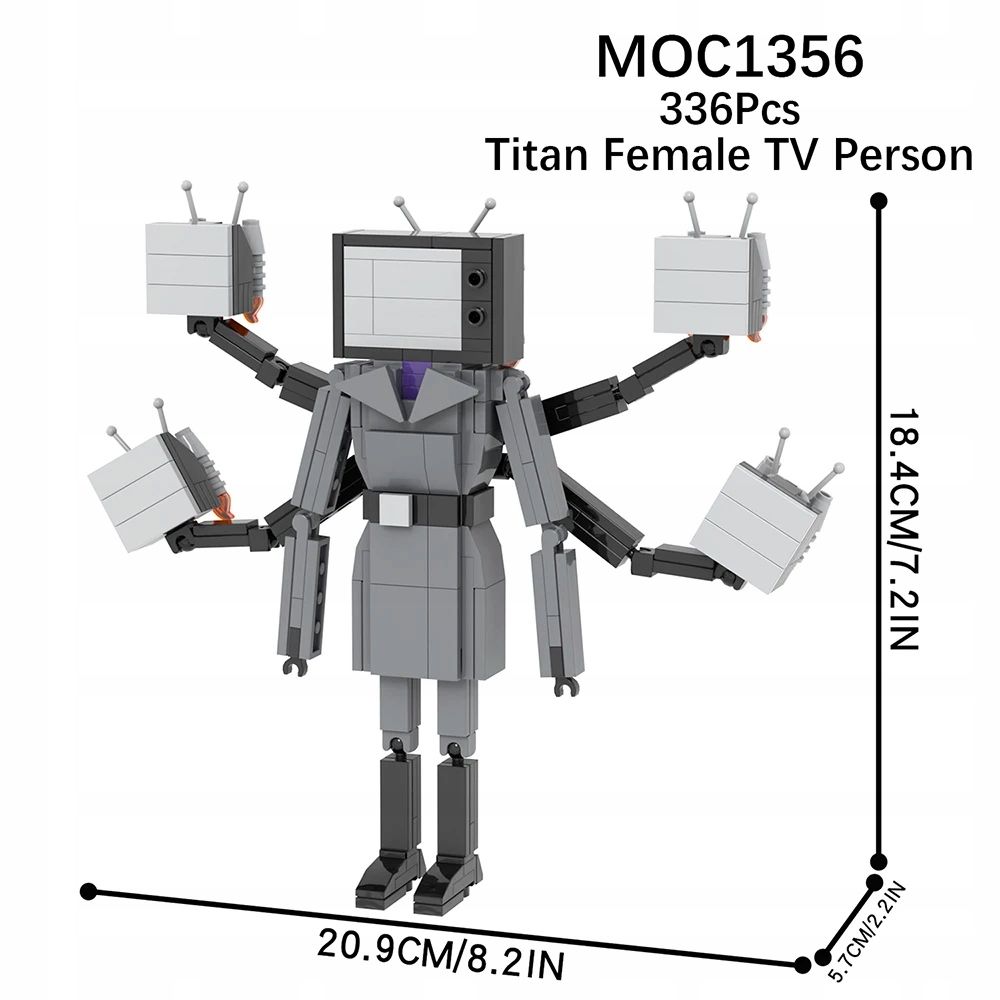  Mooxi skibidi toilet set macht bricks game großartig titan corps vs monitor man a