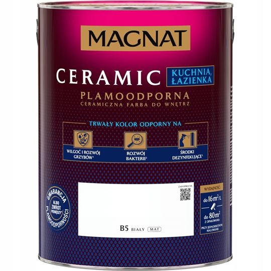  Magnat ceramic kuchyně koupelna 5l - b5 bialy (dříve: b5 čistý bílá barva)