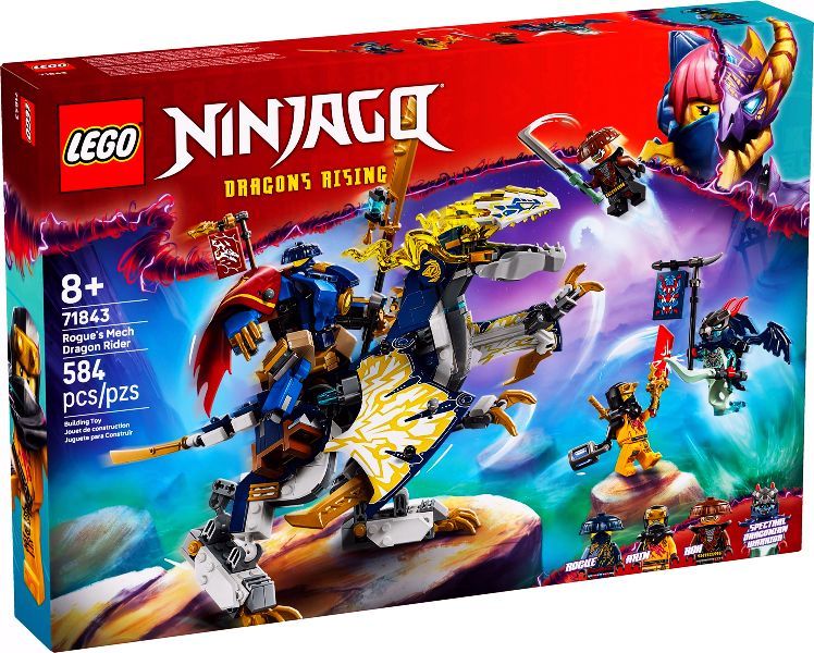  Lego ninjago - bojová súprava s mechem jaya nr 71805
