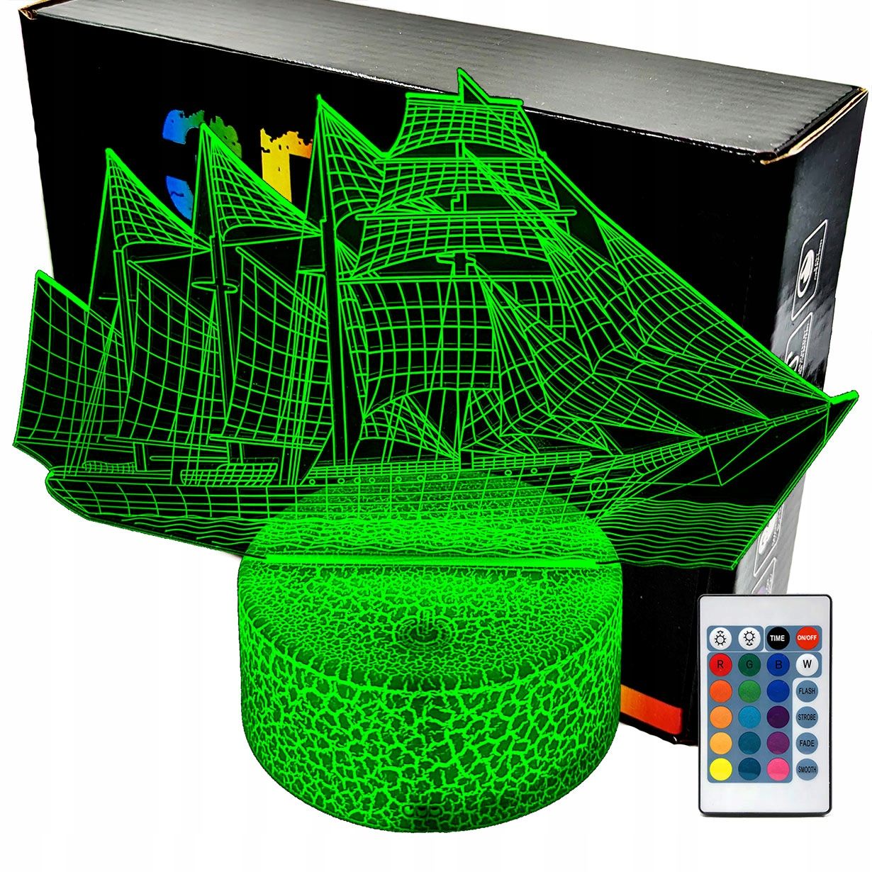  3d naktinė lemputė lempų daugiaspalvis