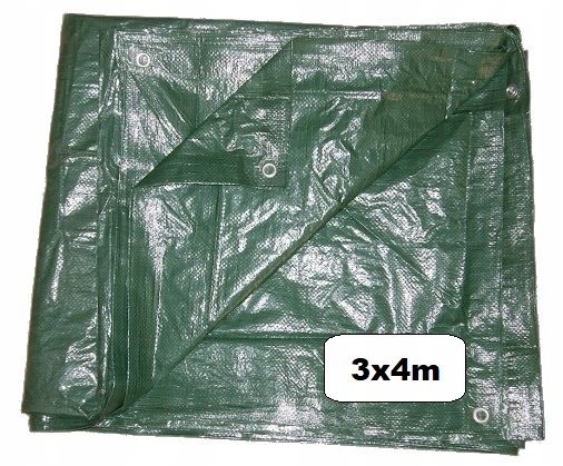  Biezs brezents zaļš 90g/m² 3x5m