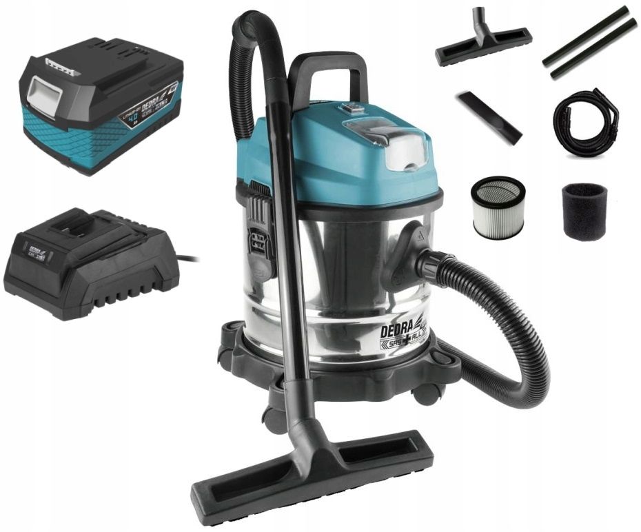  Pramoninis statybų dulkių siurblys dedra 1600w 30l