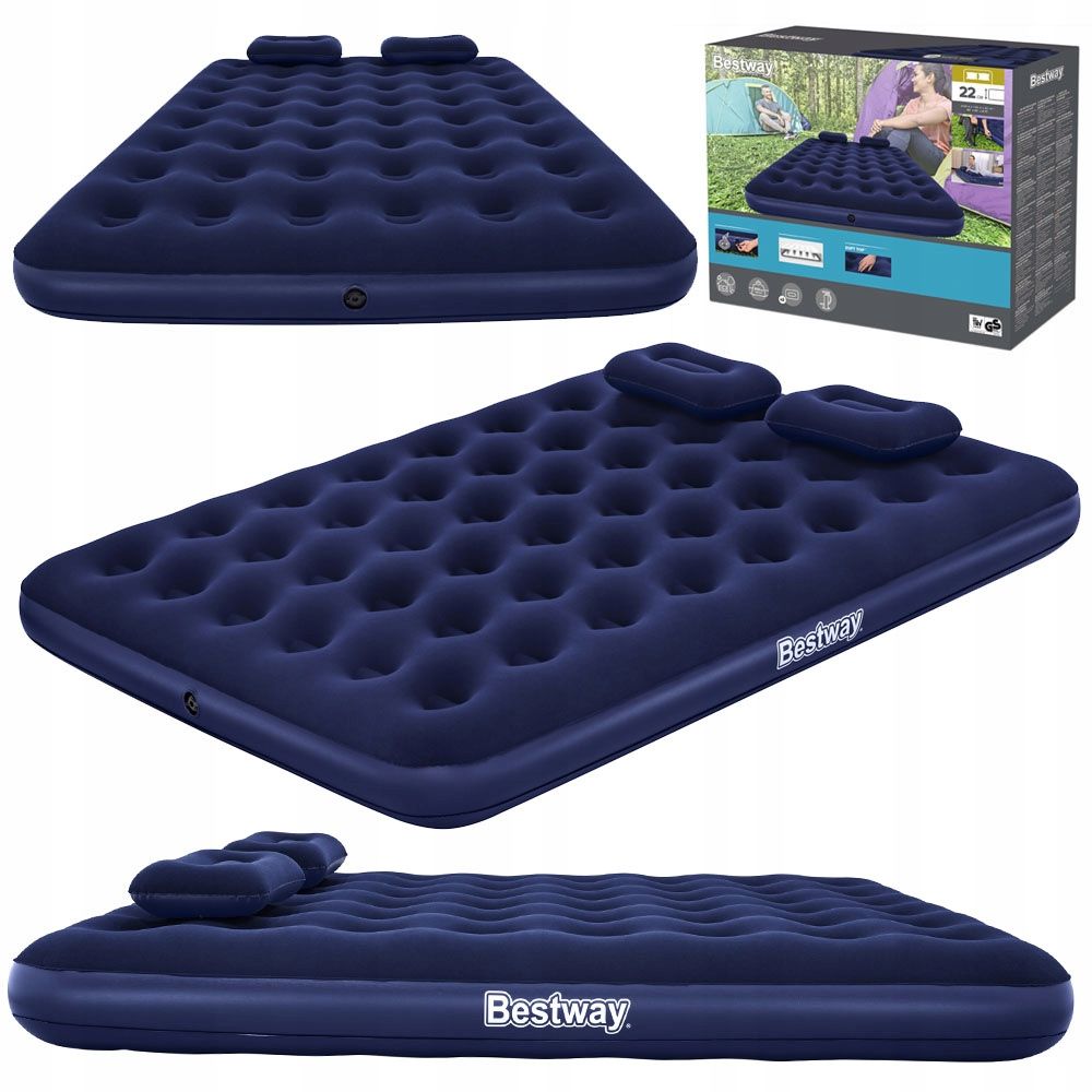  Bestway pripučiamas čiužinys 2 žmonės 203x152x22cm 67703