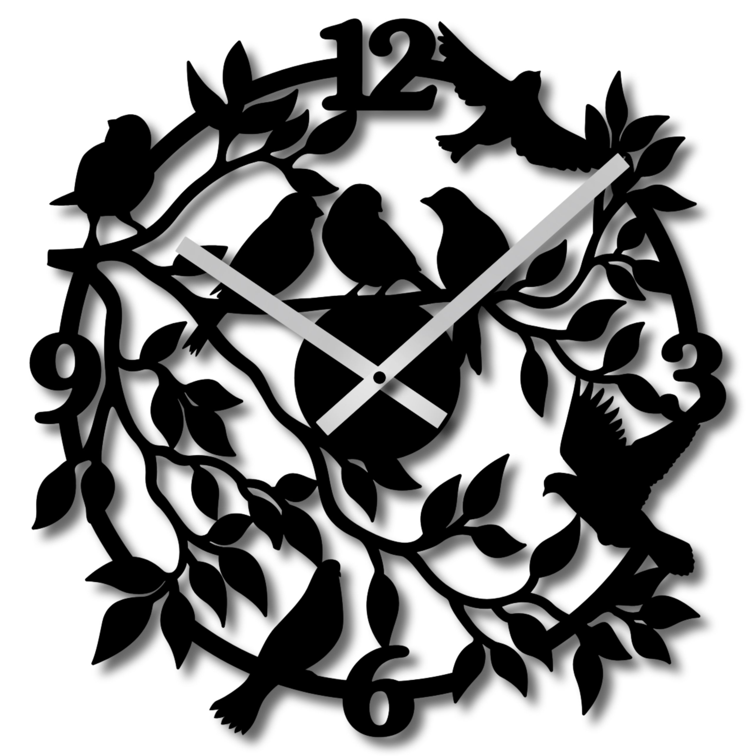  Wall clock 60 cm clock on the wall big clock openwork classic big numbers