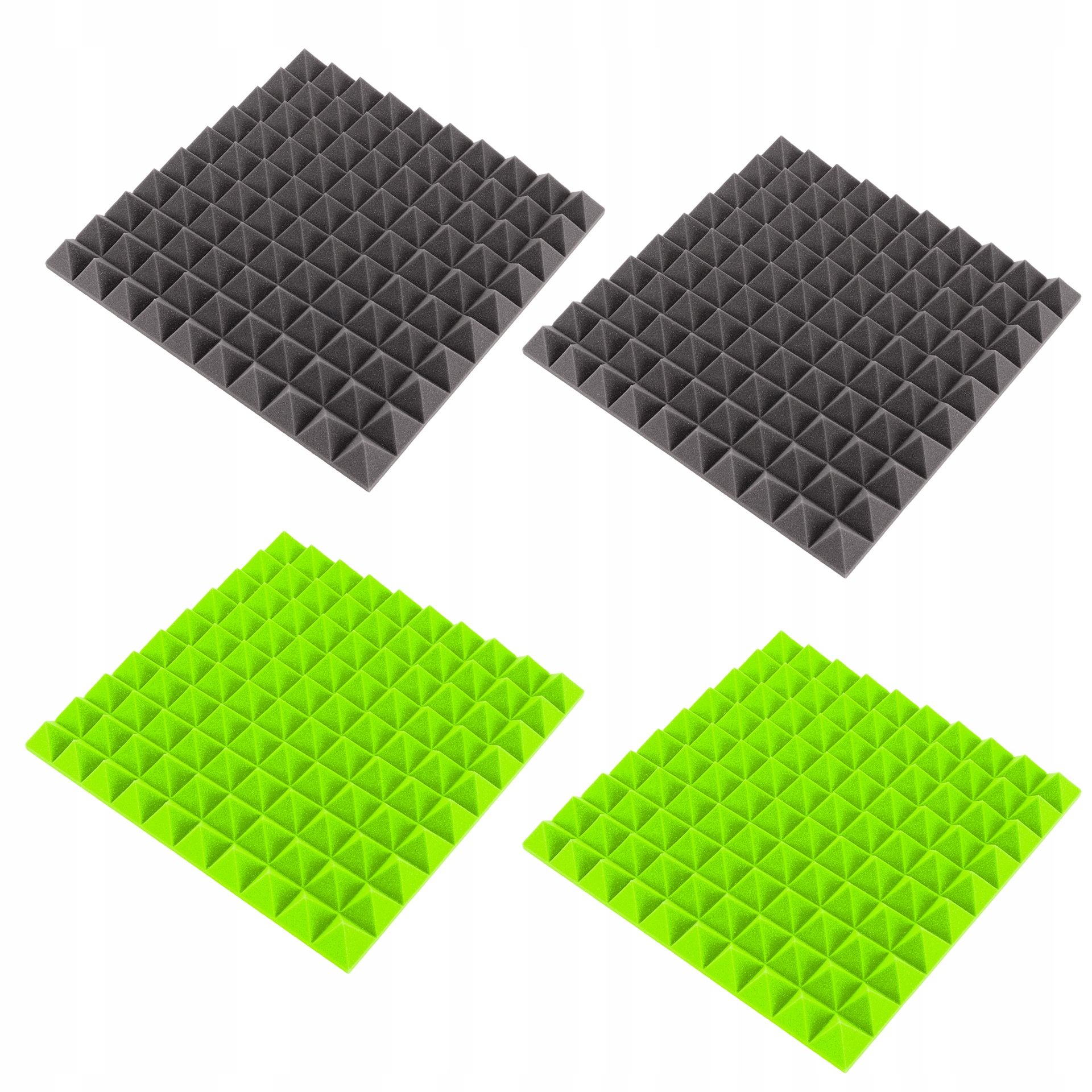  Akustinis porolonas garso izoliacijai pleištai 50x50x5cm prieškambario luboms