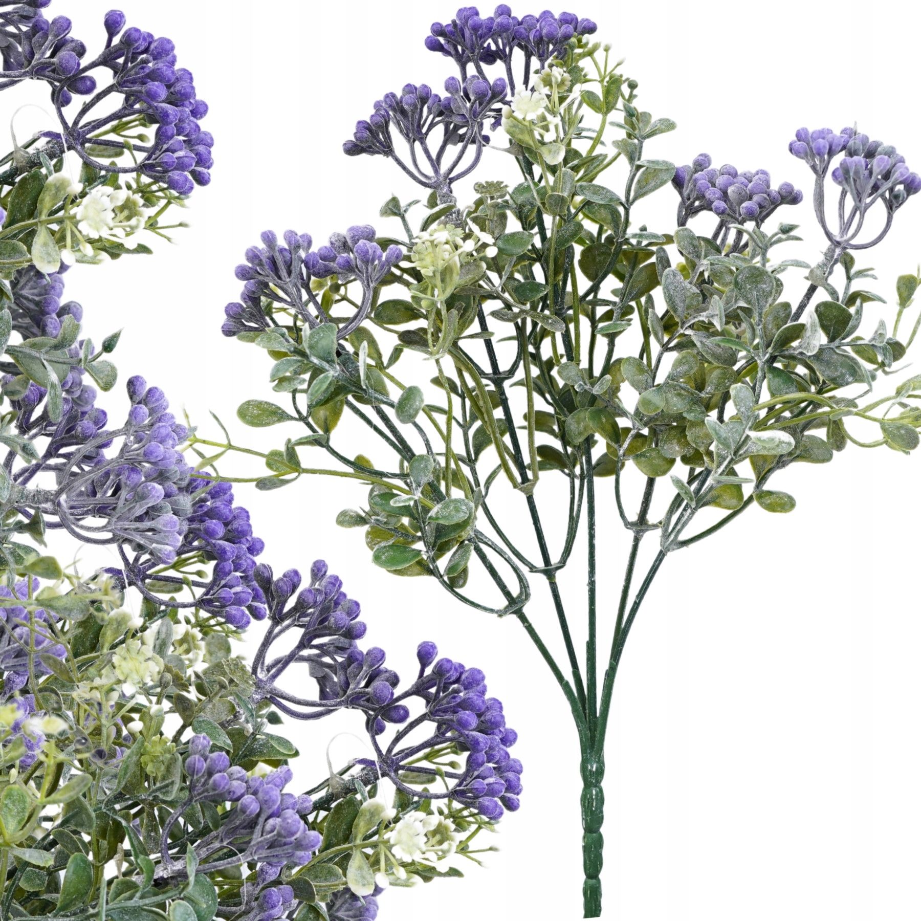  Dirbtinės gėlės gipsowka šakelė 32cm tanki violetinė priedas puokštėms