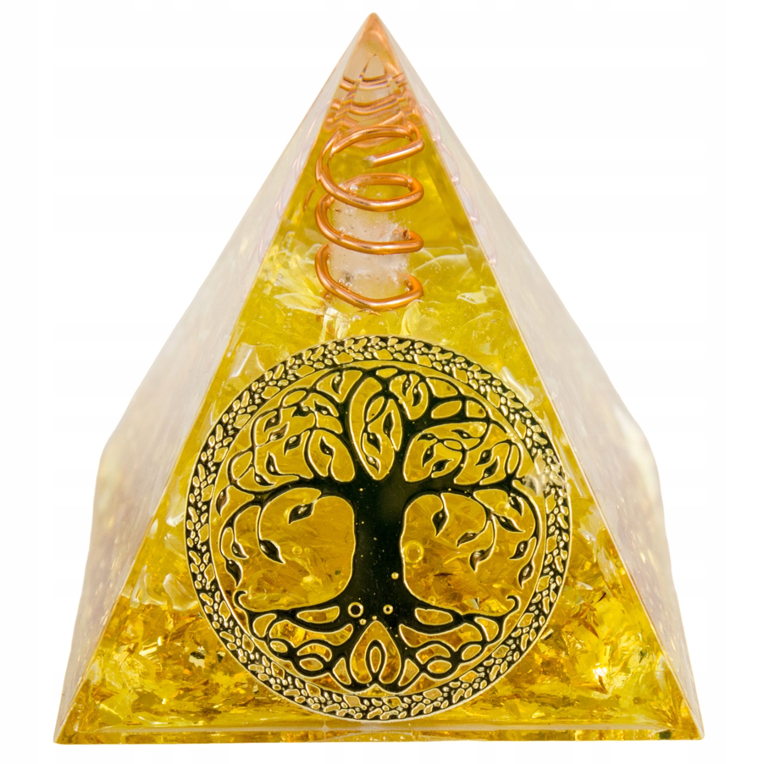  Pyramide orgonit amethyst lazuryt oliwin tigerauge feng shui chakren 5cm