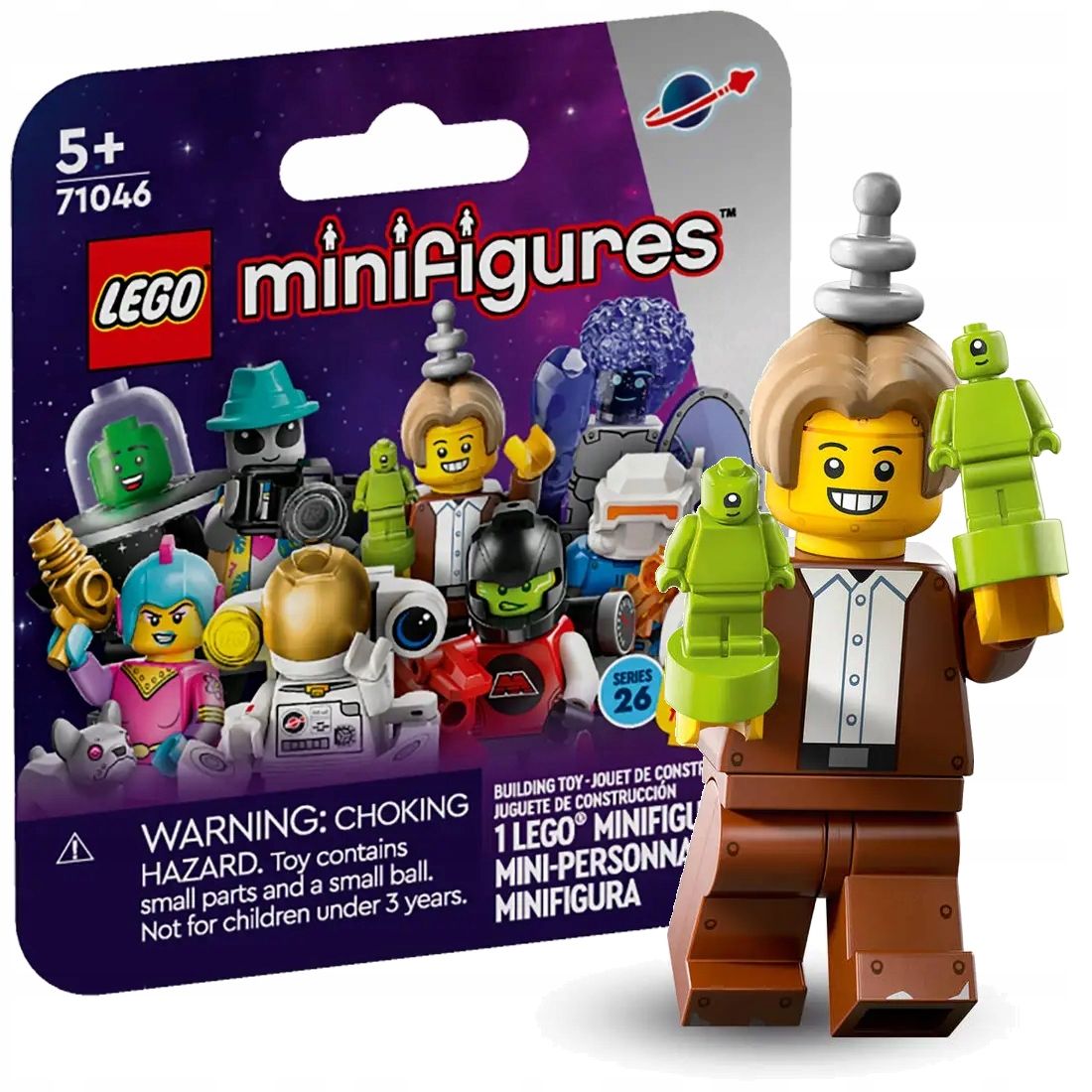  Lego minifigures 71045 2024 seeria 25 minifiguur väike milosnik rongid