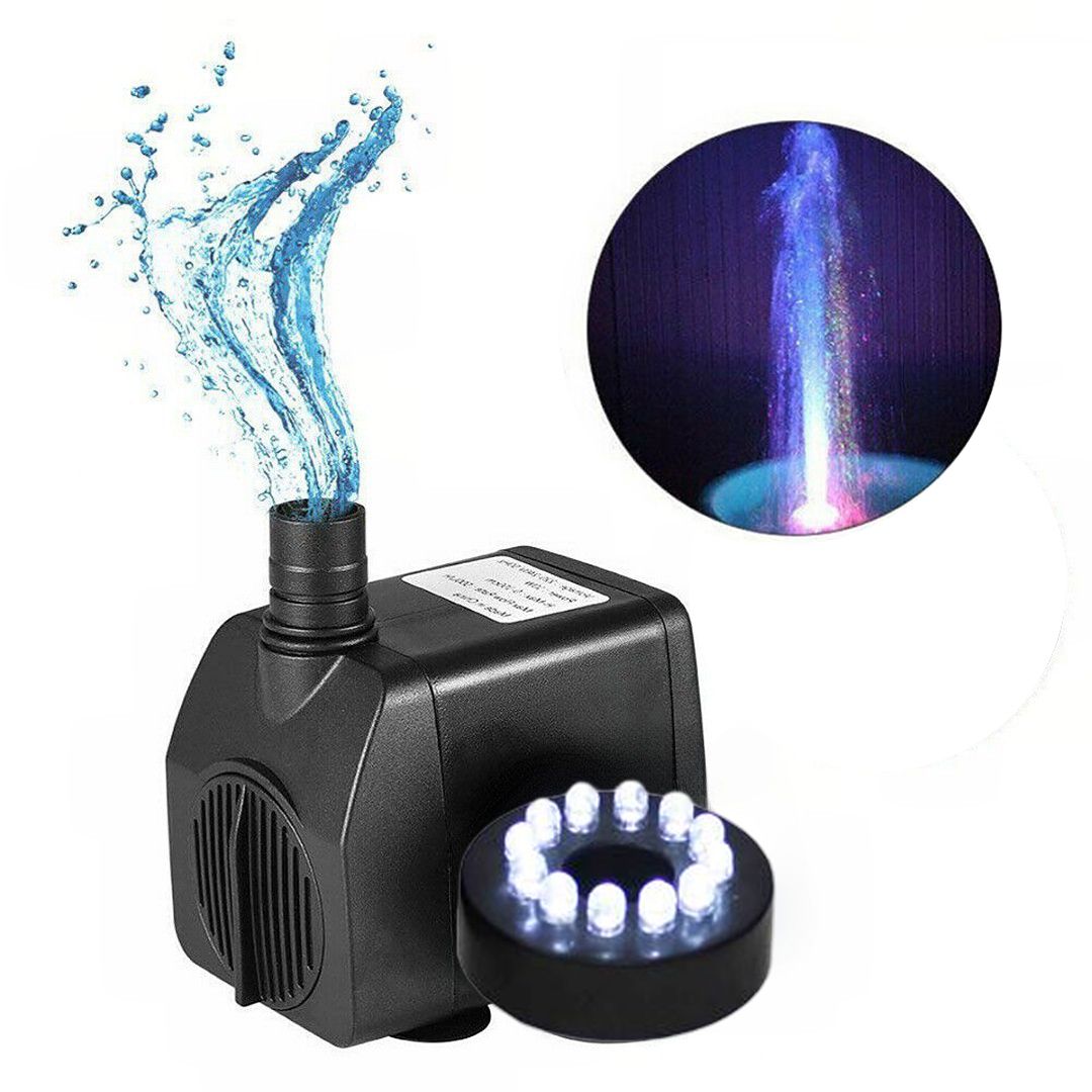  Pump pump purskkaevu jaoks valgustus 4x led 65cm