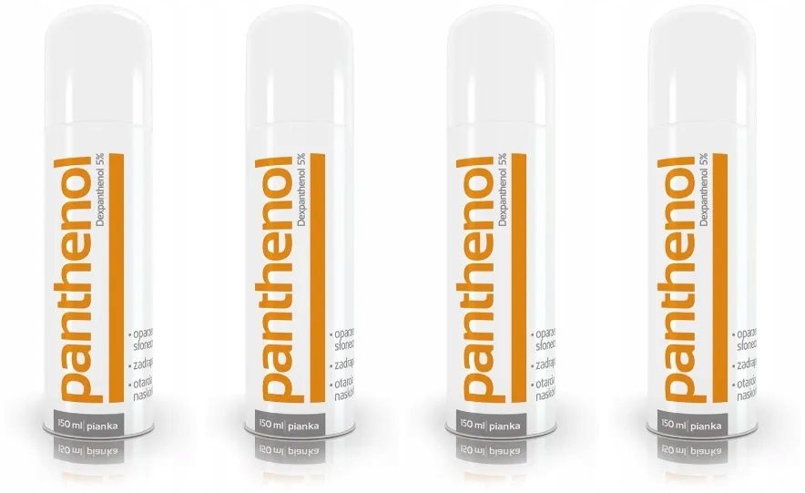  Panthenol schaum 5% beruhigend nach dem sonnenbaden 150ml