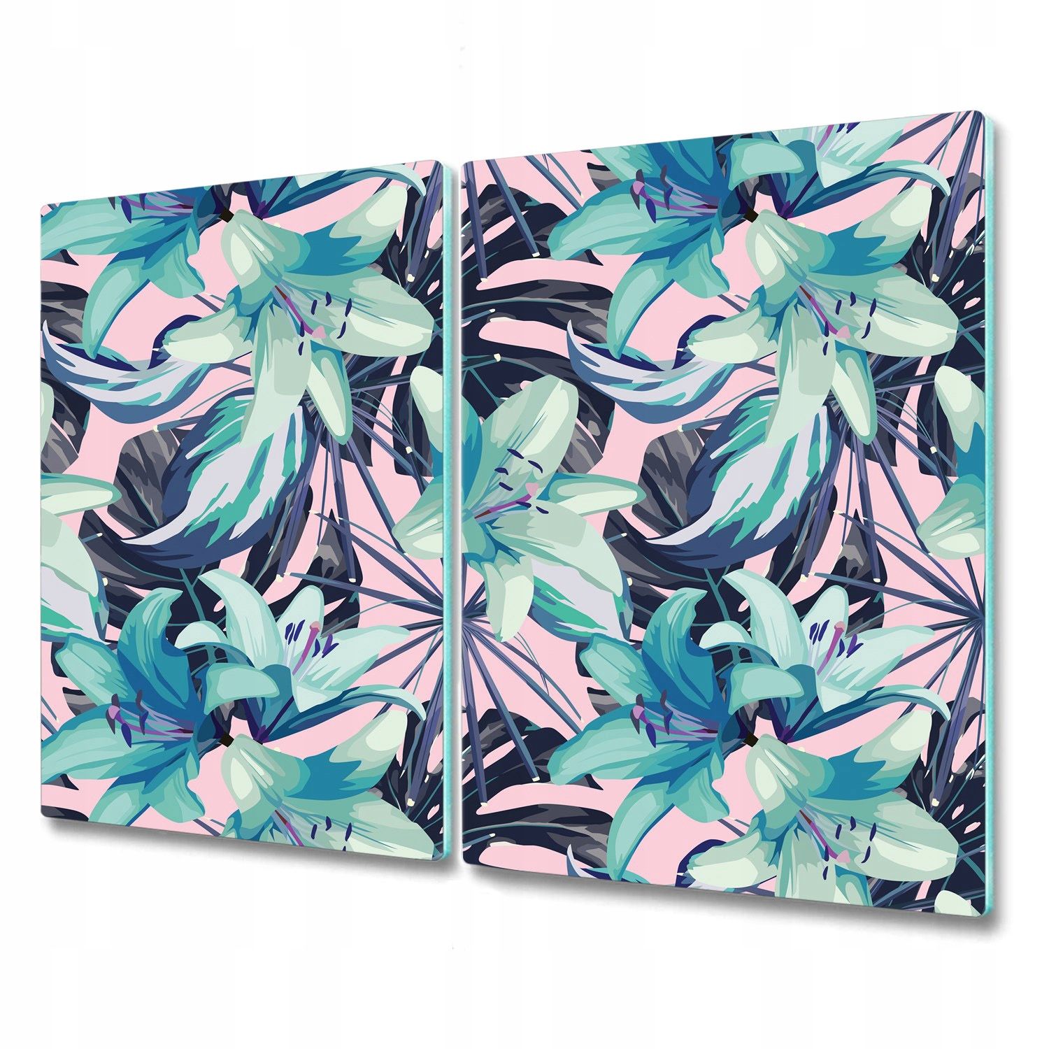  Glāze dēlis virtuvei rozā opuncijas 2x30x52 cm