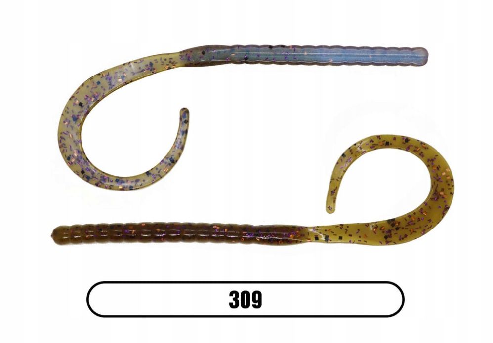  8 pcs. twister - worm x zone blitz worm 27,5 cm news 2025 yes. 1 w united states!!