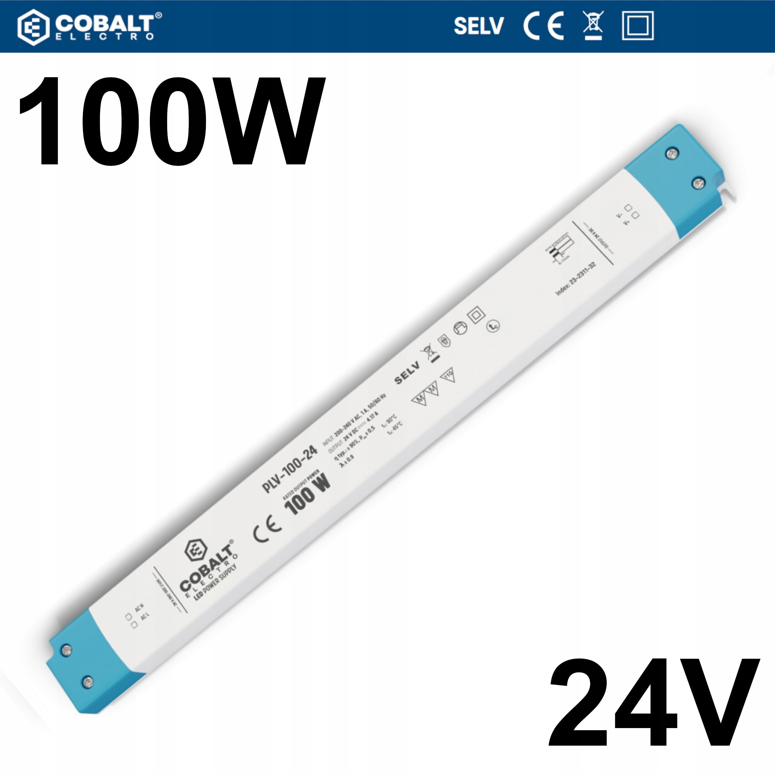  Modulárny napájací zdroj pre led pásy slim cctv 24v 120w