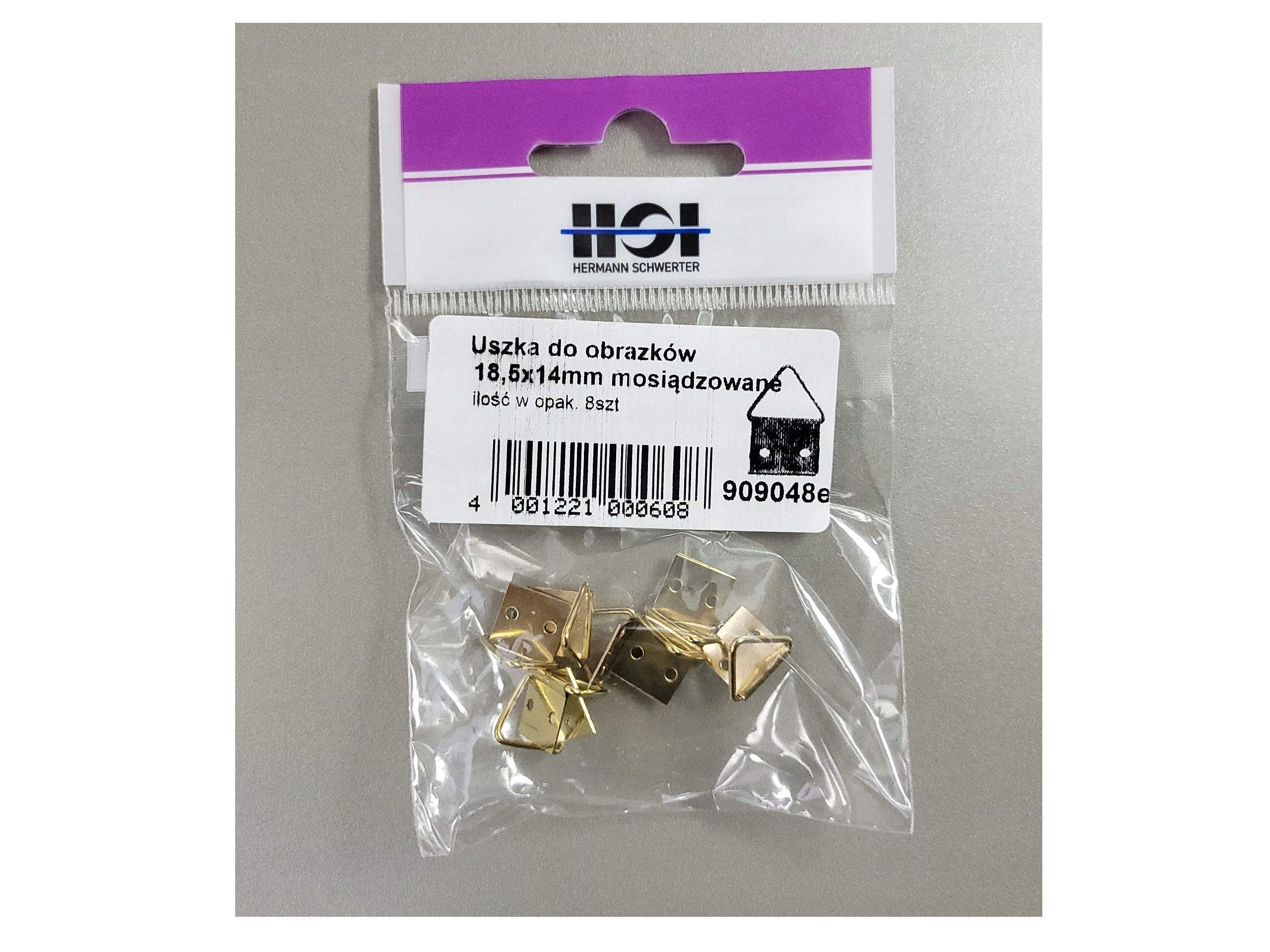  Uši na potvrdenie výkresy mosadz 31x22 mm hsi