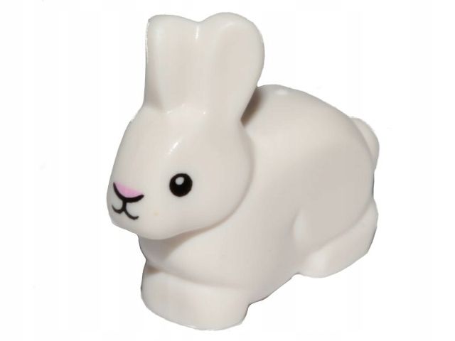  Lego 29685pb01 kaninchen hase klein weiß neu (1g)