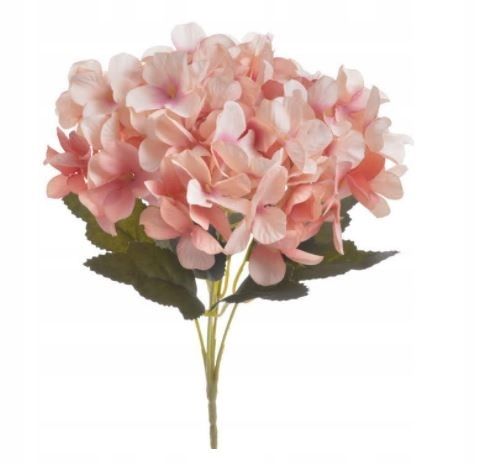  Hortenzie obal větvička umělá květina dodatek 60 cm fialová