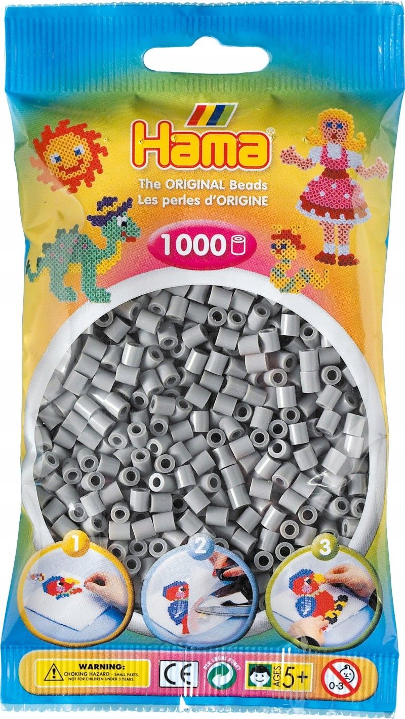  Hama 207-103 - svetlo žltý - 1000 korálky midi - krk