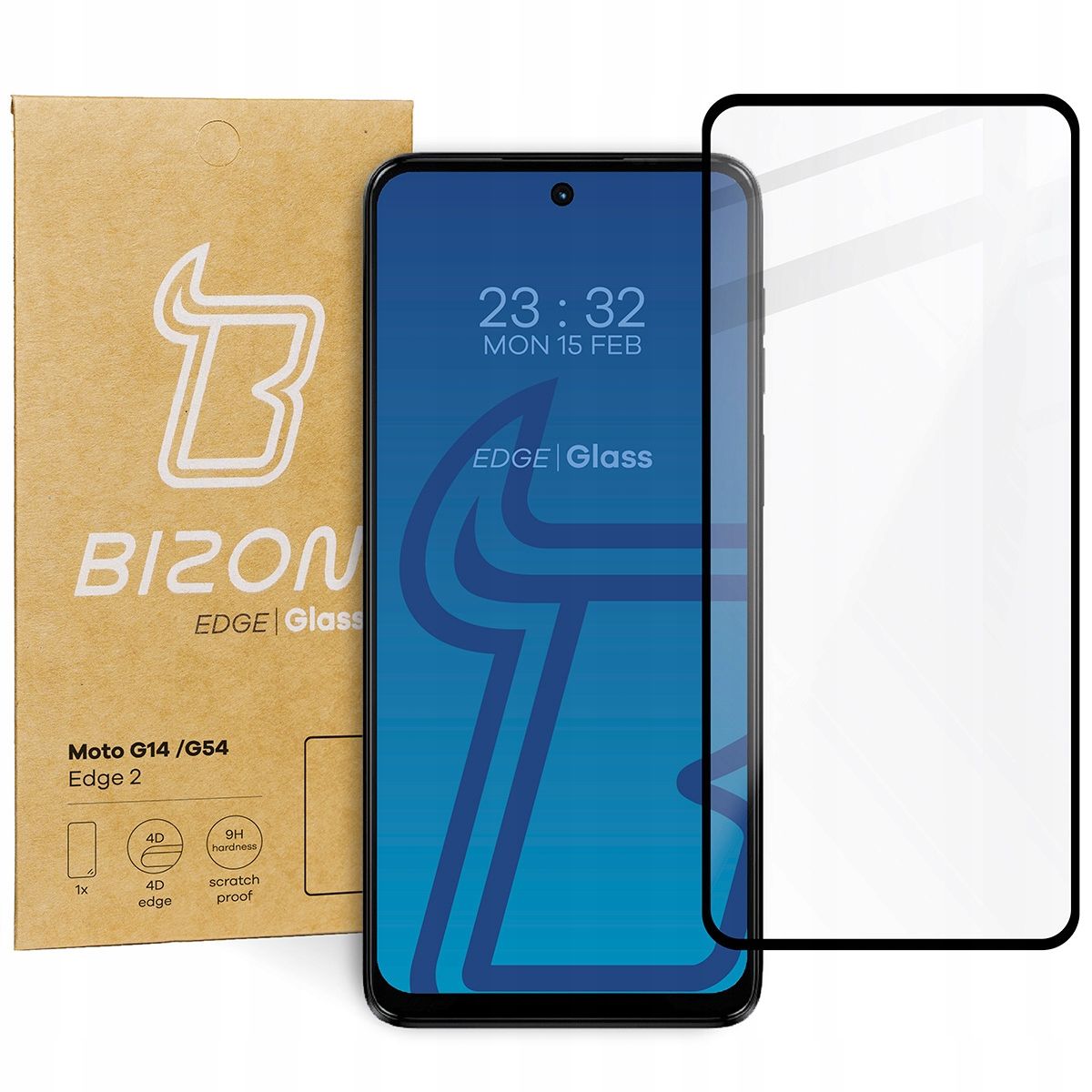  Hidrogelio plėvelė bizon į moto g14 4g/g54 5g/g54 power 5g/g84 5g