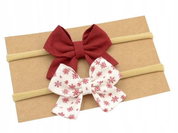  Stirnband für ein mädchen bantu rote farbe ren 2 pcs. weihnachtsset