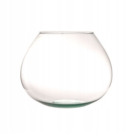  Stikla vāze jar h:25cm d:19cm w-332