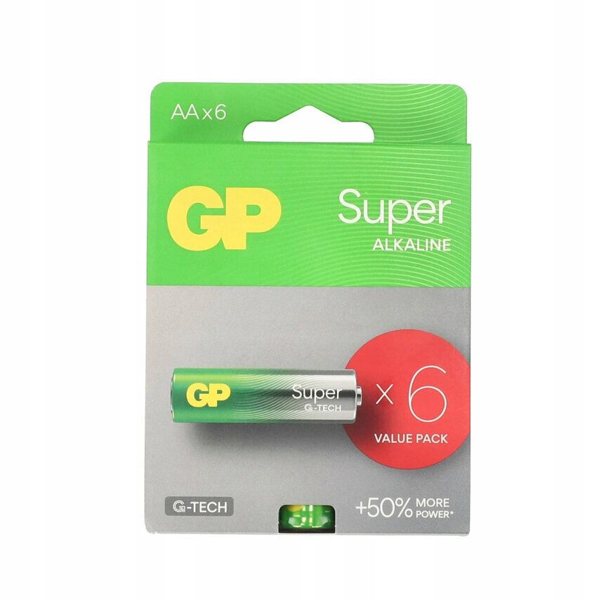  Šarminė baterija gp aa (r6) 2 kompiuterių.