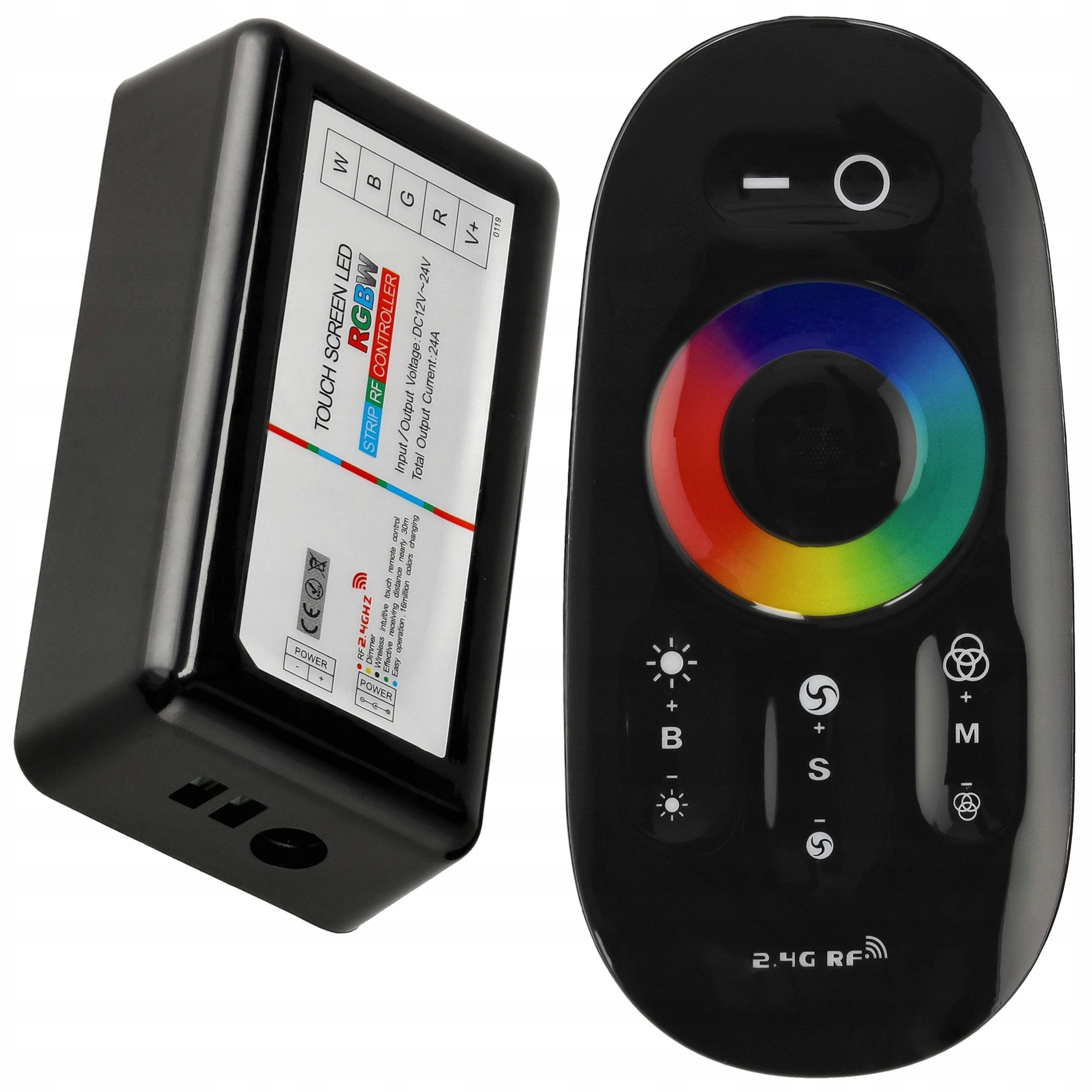  Valdiklio led juostos rgb smart tuya 5-24v 6a dc programėlė mobilus