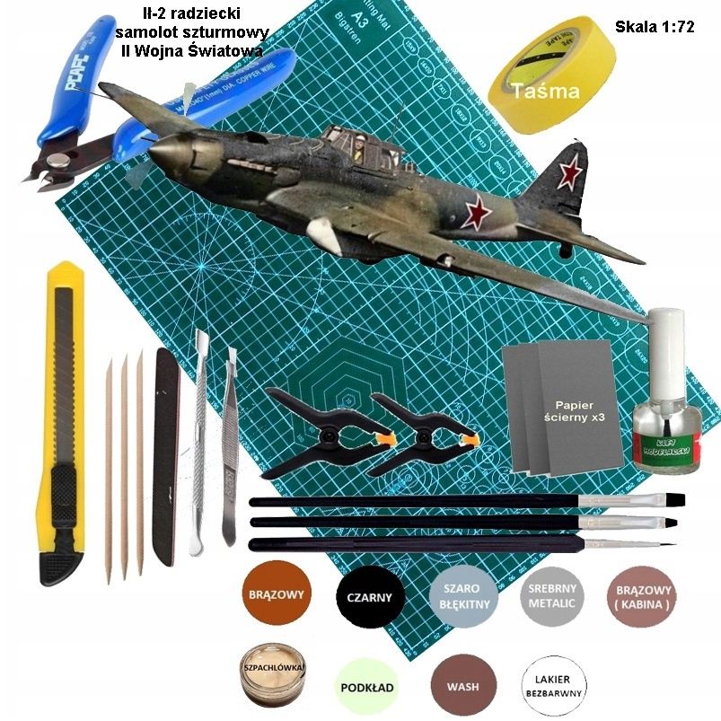  Modelis cisterna pantera tank panther type g + akrila krāsas modeļiem. aksesuāri