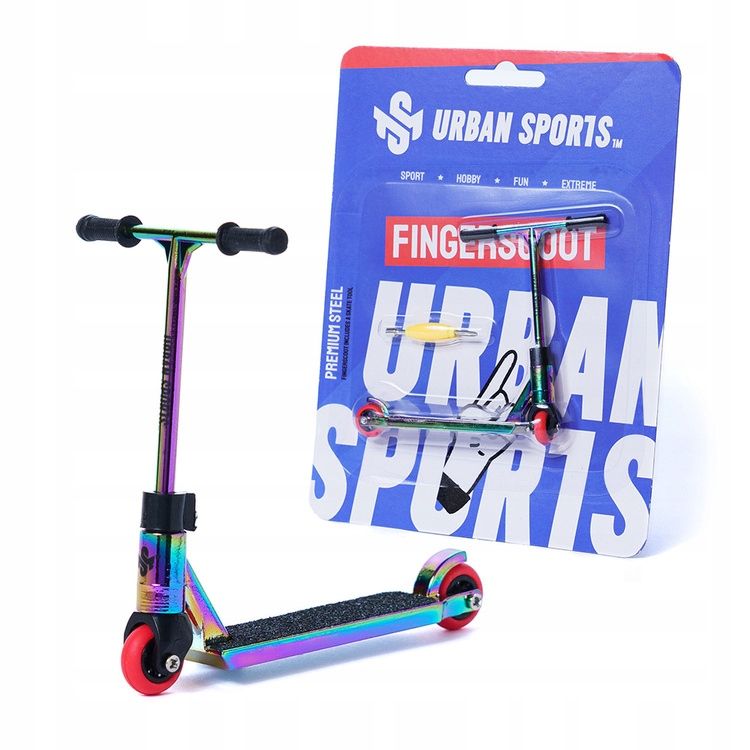  Prstový skútr urban sports finger scoot prorider neochrome 8,2 cm