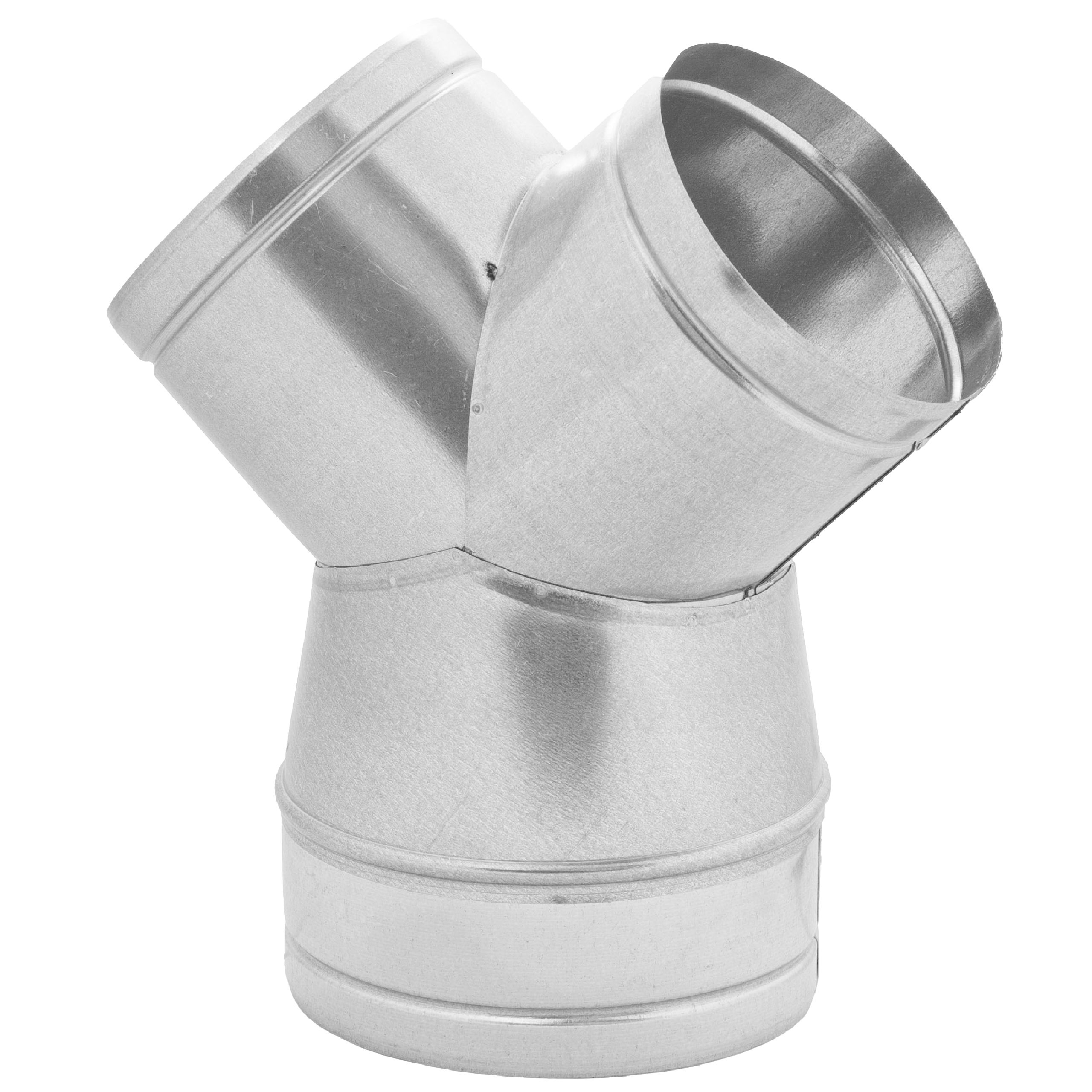  Trišakis redukcinis flexiva 125mm-2x100mm/90° montavimo dgp vamzdžiams cinkuotas