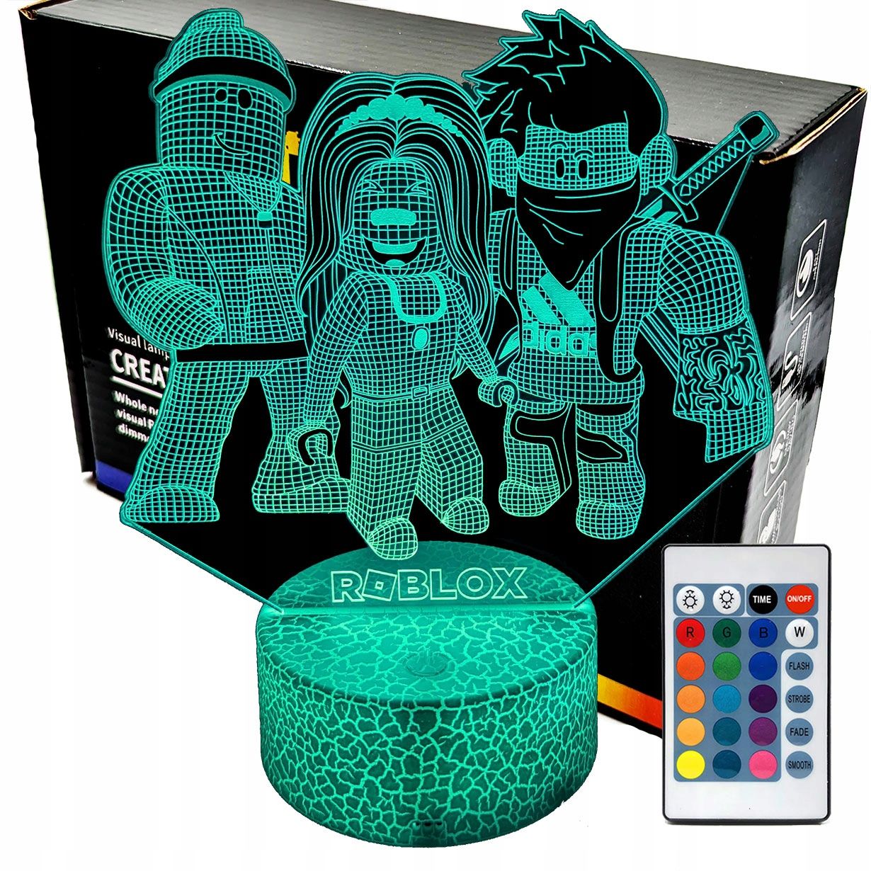  Noční světlo fortnite 3d lampy led