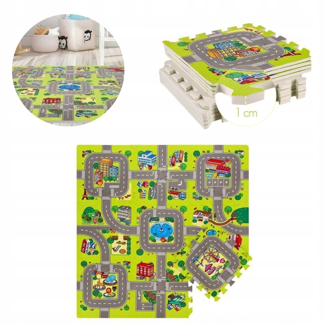  Mata hádanky pro děti pro učení hry ulice auta 90x90cm md02 řekl: nils