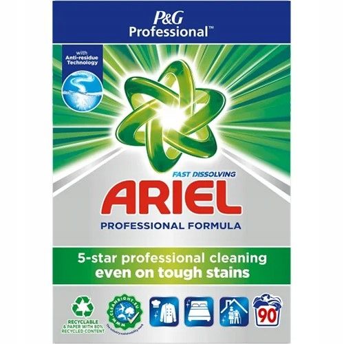  Ariel professional skalbimo milteliai fast dissolving + color 90-180p 5,85kg