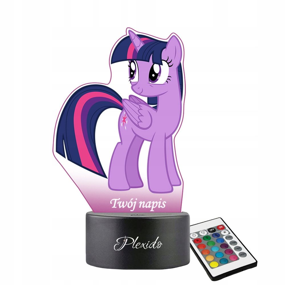  Öine valgus trükiga uv led muinasjutt lastele my little poni daamid