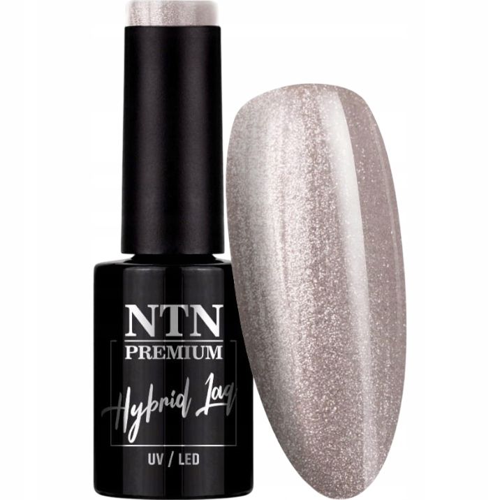  Hibrīda nagu laka ntn 5g splash balts white sniega balts nr123