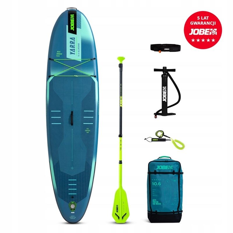  Piepūšamais dēlis sup board jobe aero yarra steel blue 10.6