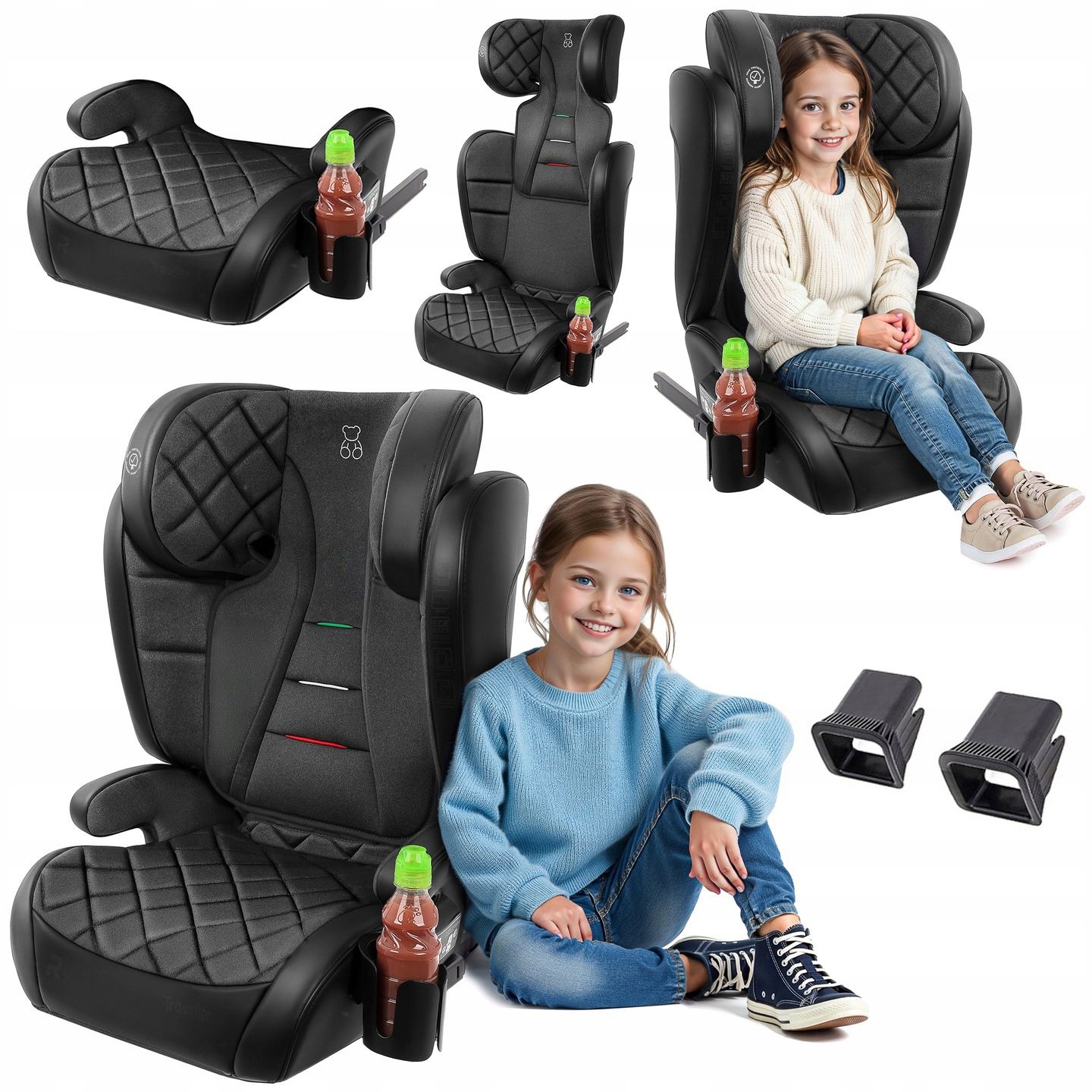  Child car seat holder 15-36 kg isofix i-size comfortable big