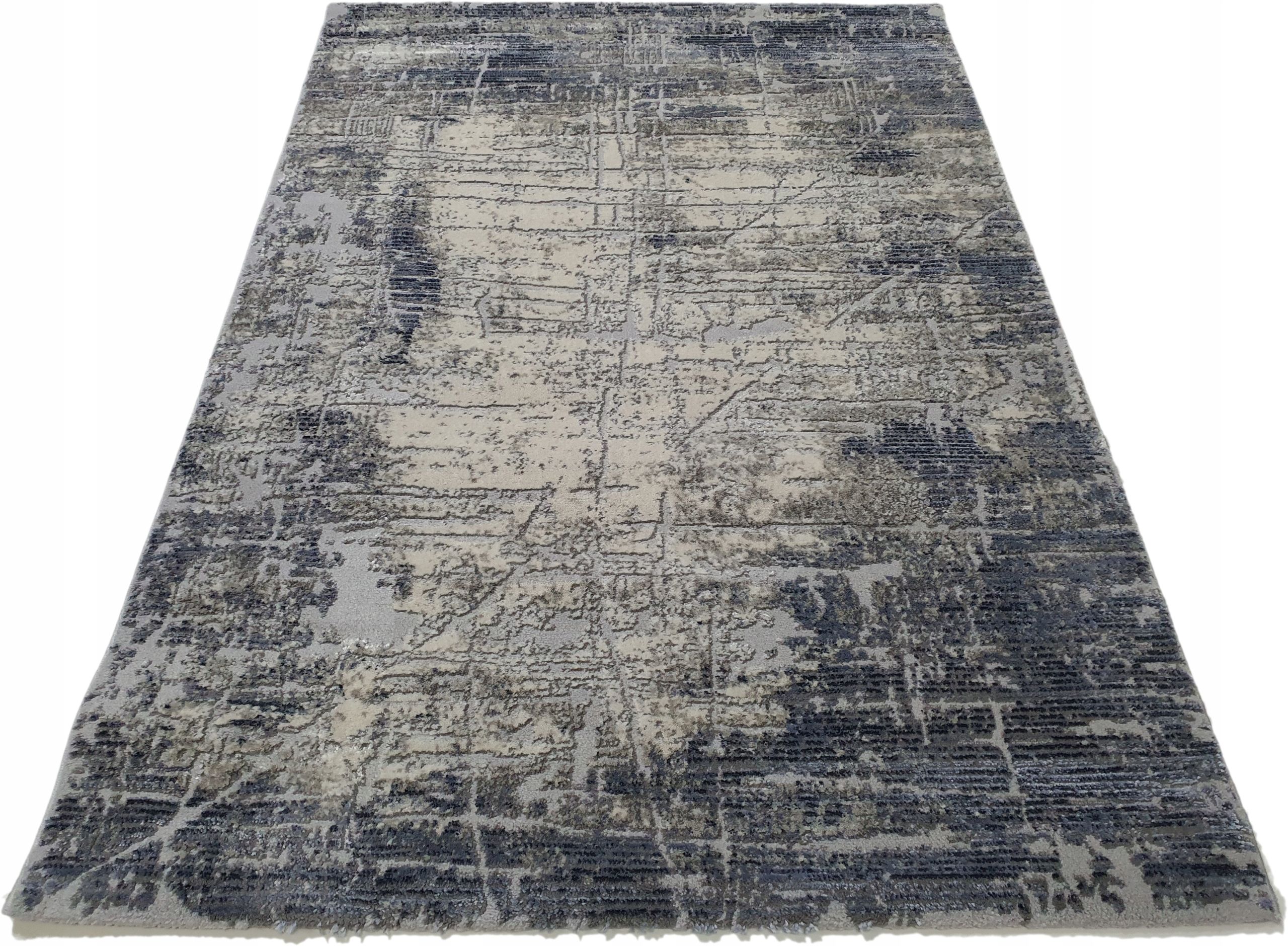  Kilimas laila vintage lofto stiliaus pilkas mėlynas 200x300 nakrapiany betonas pilka