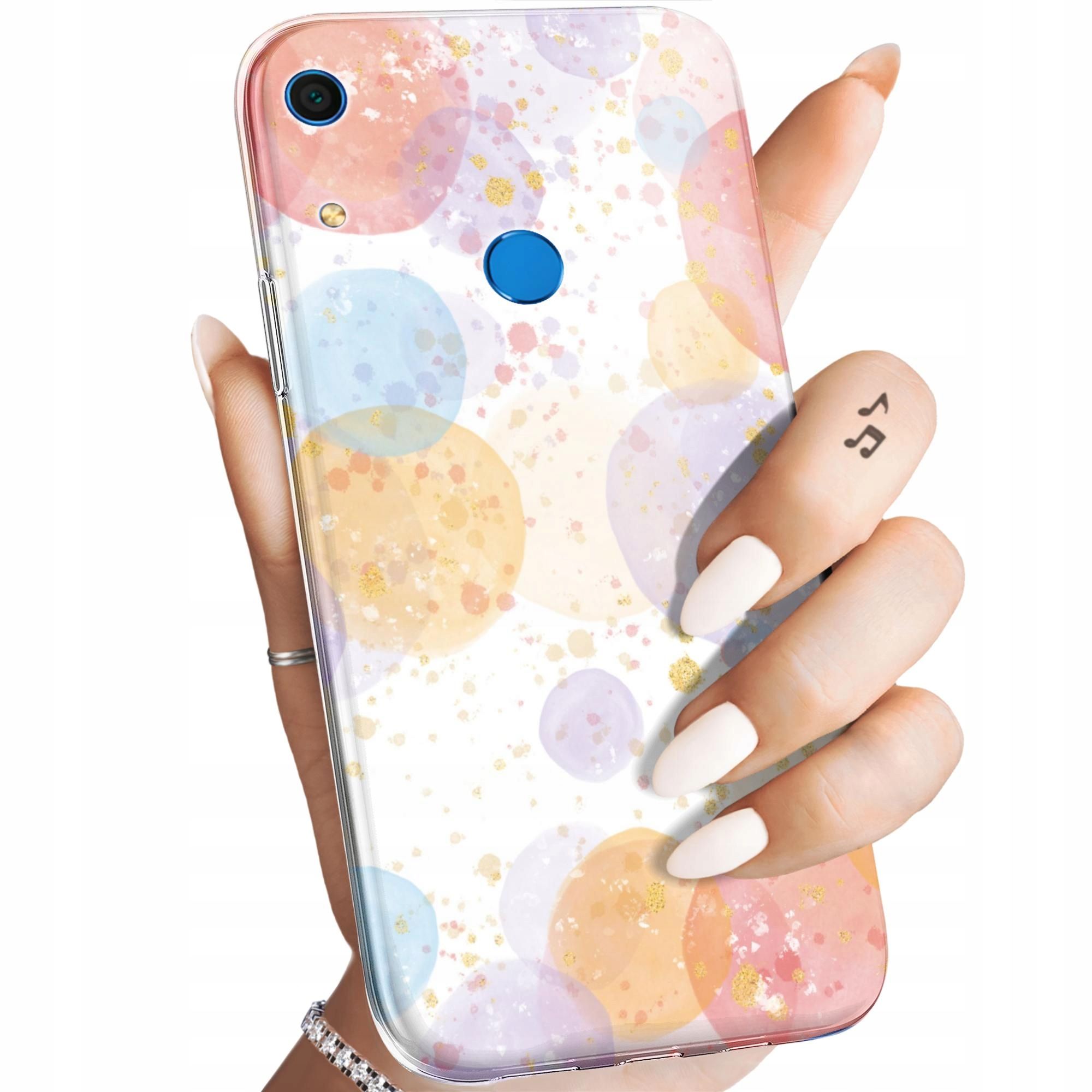  Fall huawei (englisch) y6s / y6 prim 2019 / ehre 8a muster art art déco lempicka case