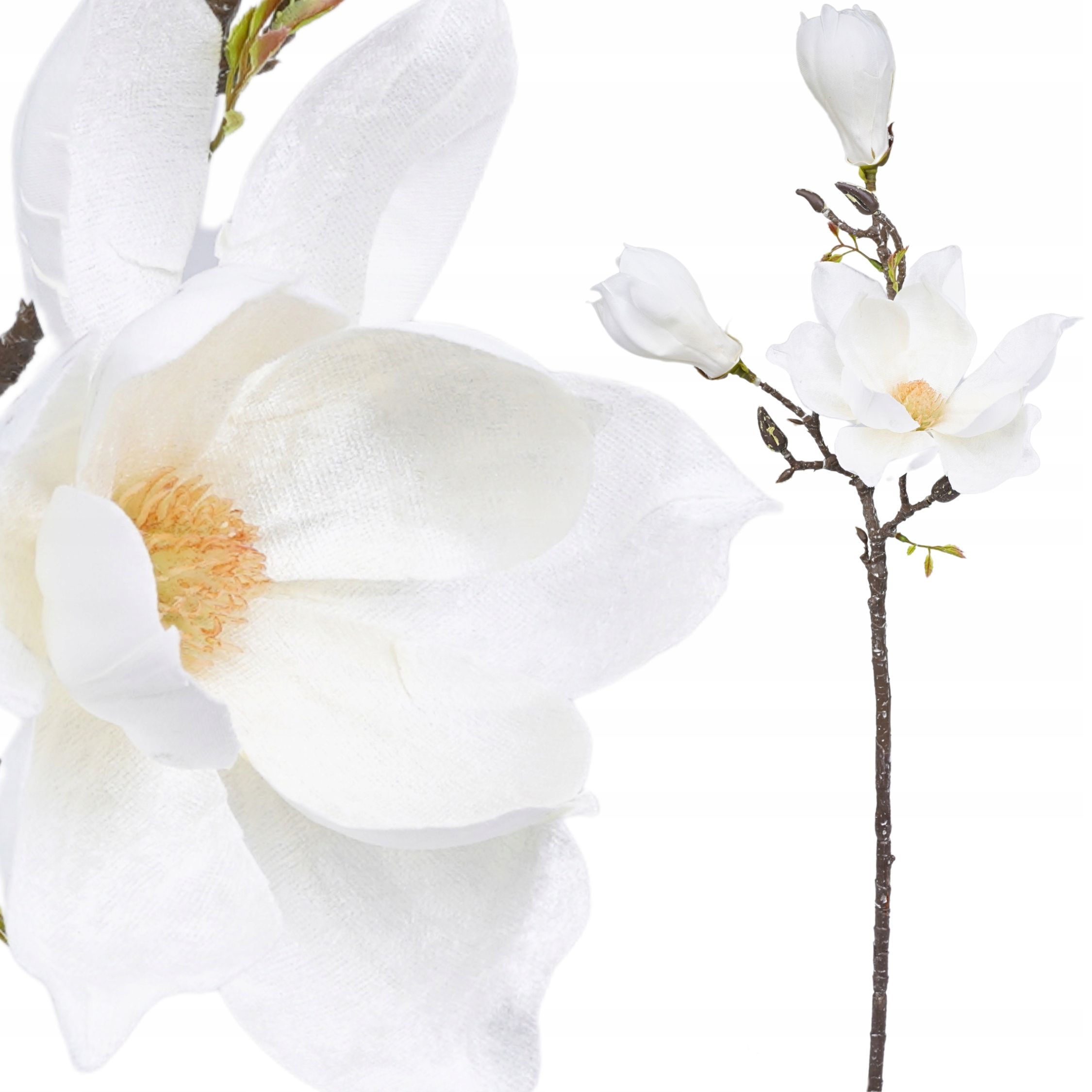  Mākslīgais zieds orhideja zars dekoratīvs rotājums florists pik 62cm