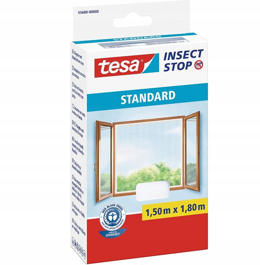  Tesa tinklelis nuo uodų magnetinio nuo vabdžių tinklelis juodos spalvos durys 0,9x2,1m x3