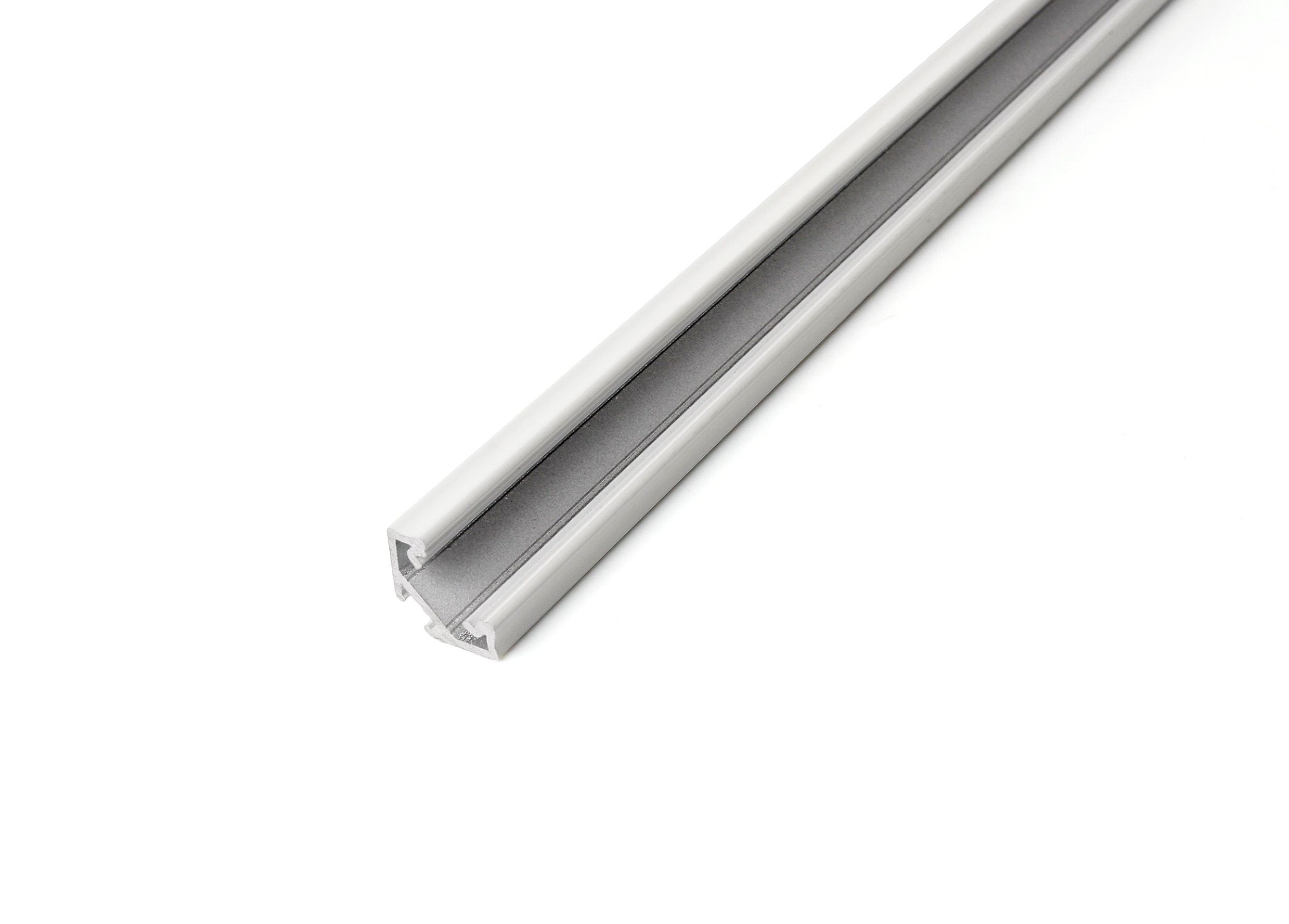  Aliuminio profilis c inox 1m led juostoms