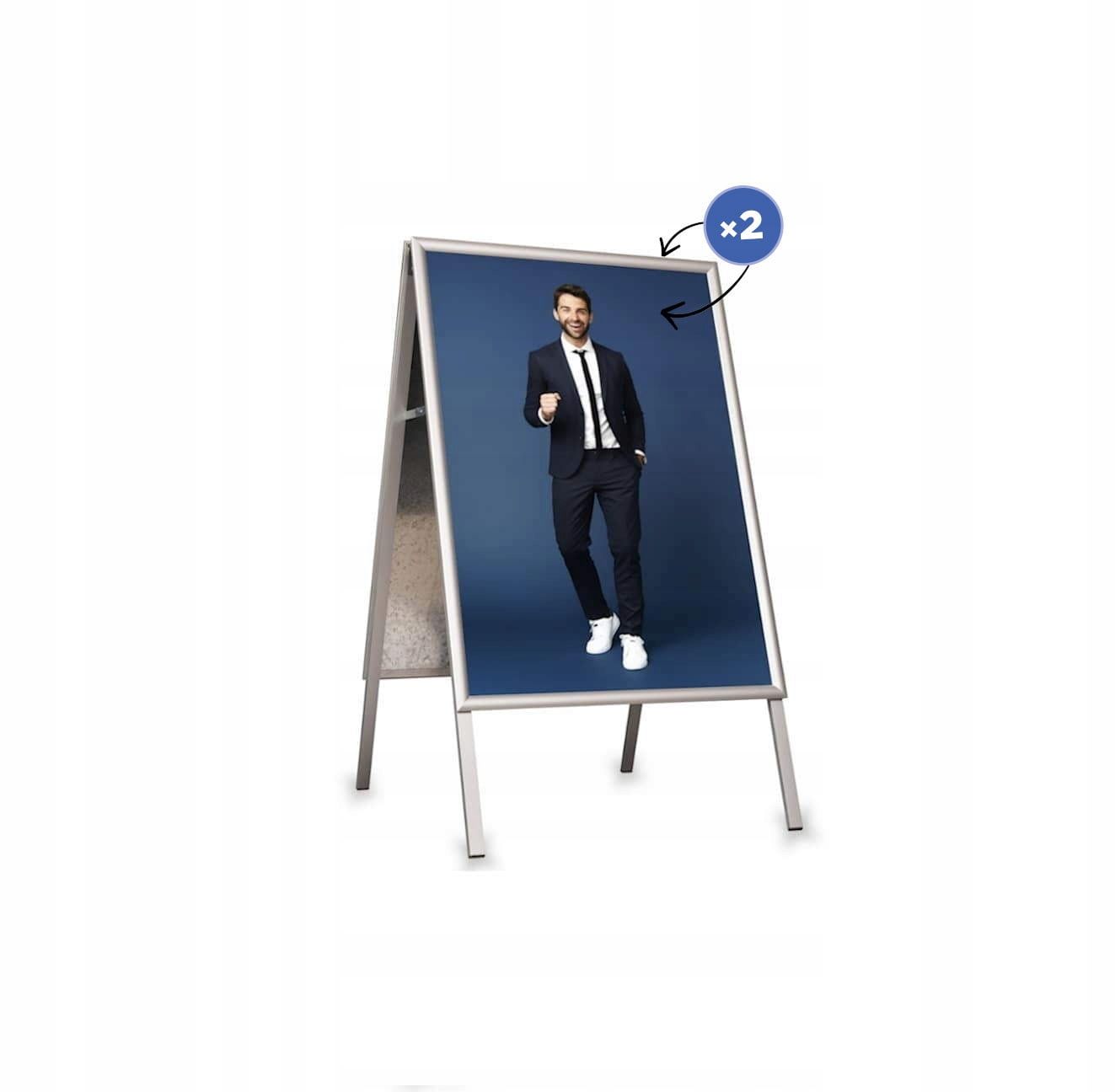  Medinis kreidinis stendas classic xl 72x160 cm
