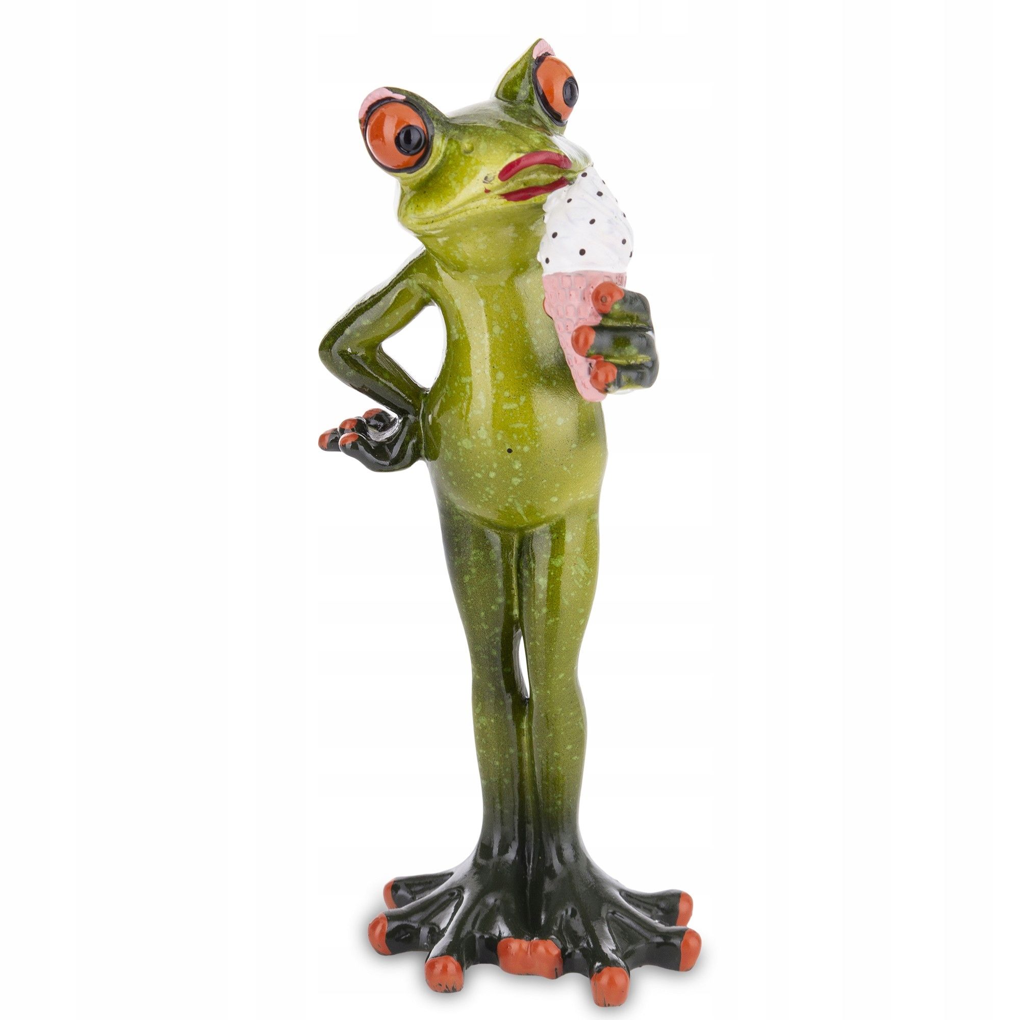  Figur frosch frosch auf rybach angler fischer geschenk