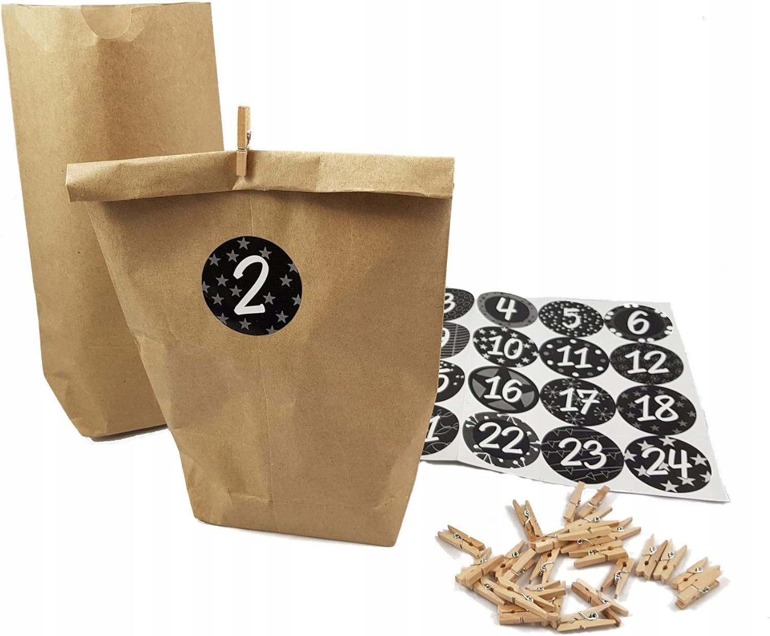  Advent calendar diy christmas eco ecological do it yourself set xxl