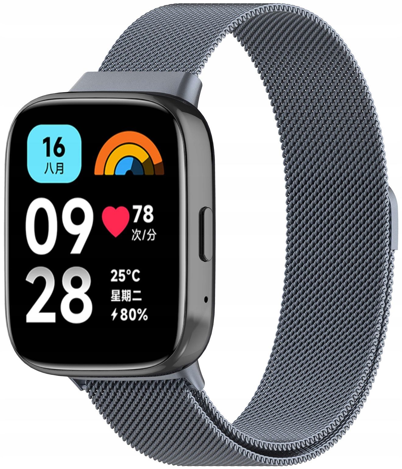  Strap bracelet nylon rabbitmob - xiaomi redmi watch 3 active | black