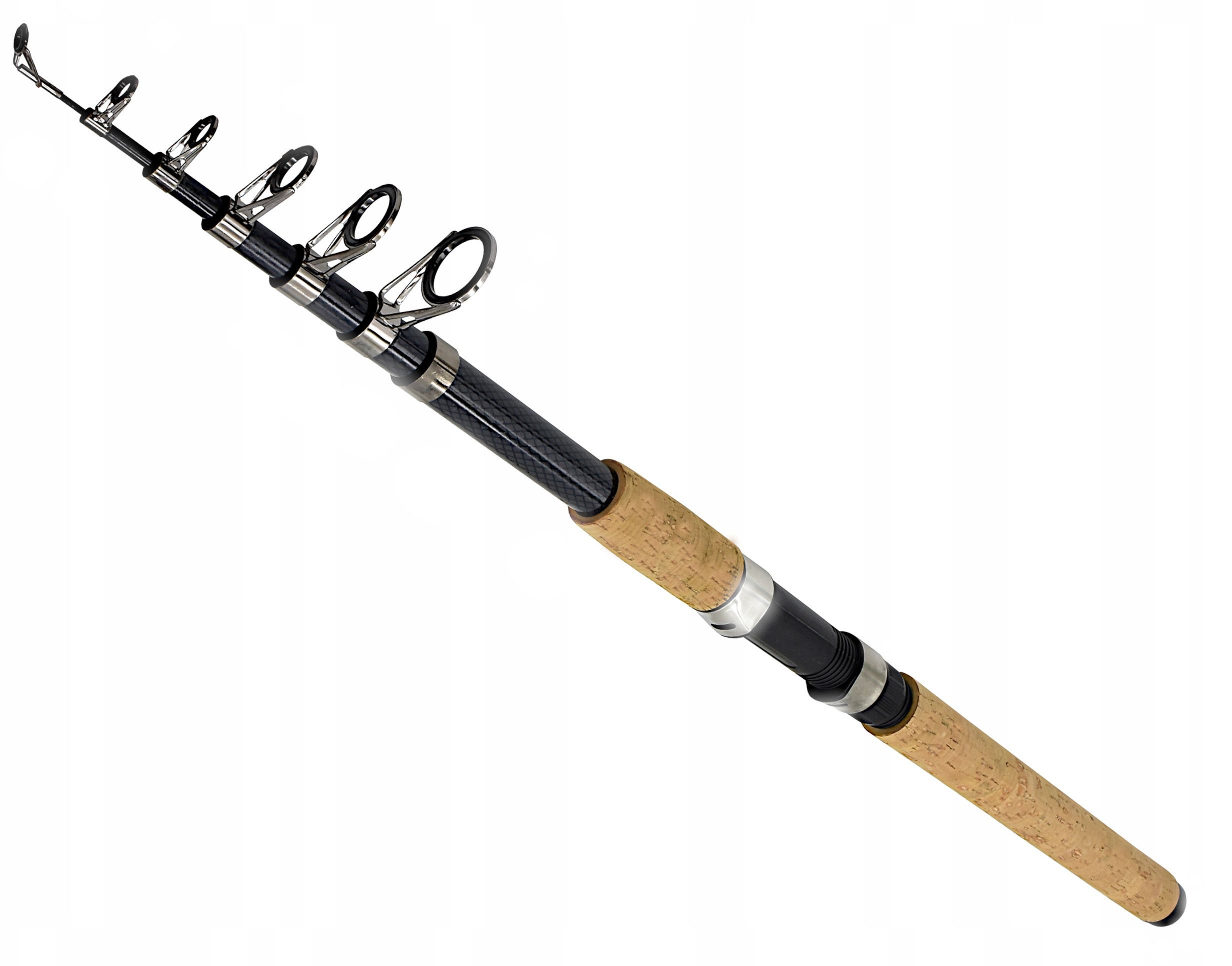  Teleskop-angelrute 2,7m verbundwerkstoff cw60-120g fest
