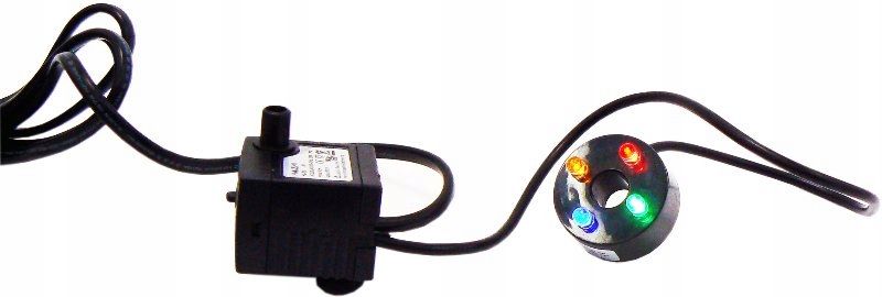  Pump pump purskkaevu jaoks valgustus 4x led 65cm