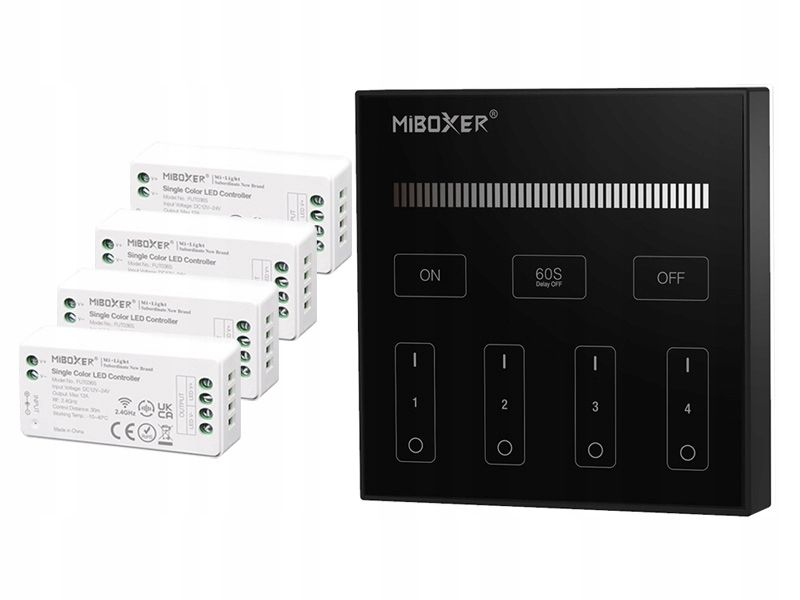  Wifi zonų valdiklis milight led fut035w | cct