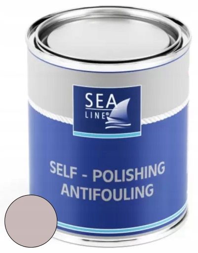  Sea-line samopolerujaca nuo apaugimo apsaugantys dažai self-polish raudonos spalvos 750ml